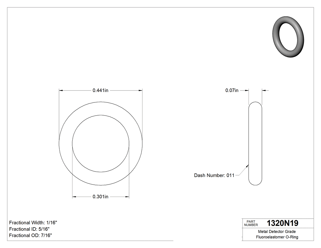 Technical drawing - 1320N19
